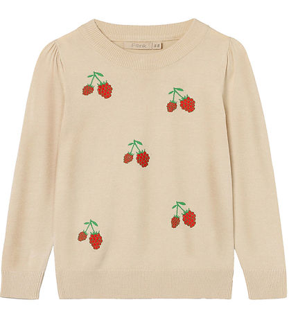 Fliink Blouse - Tricoté - Favo - Sandshell Fliink Blouse - Tricoté - Favo - Sandshell