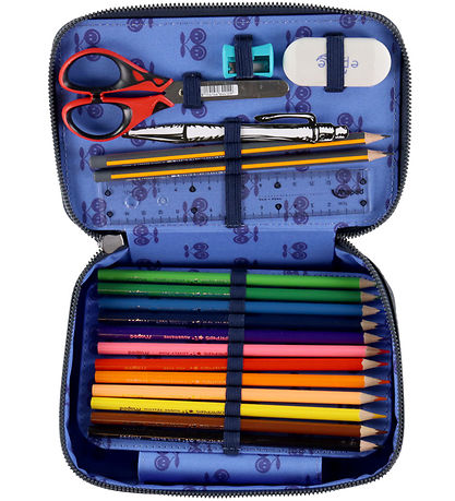 Young Premier Pencil Case w. Contents - Skate