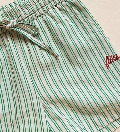 Flöss Shorts - James - Green/Cloud Flöss Shorts - James - Green/Cloud