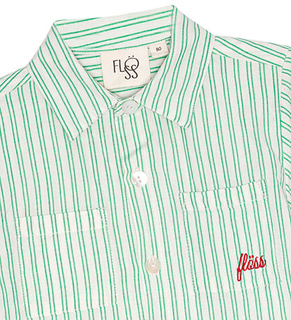Flöss Shirt - James - Green/Cloud
