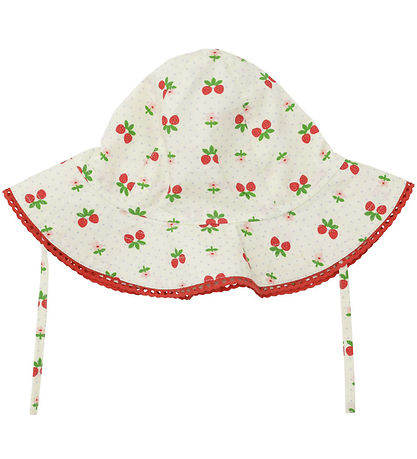 Flöss Sun Hat - Sofia - Soft White Berry
