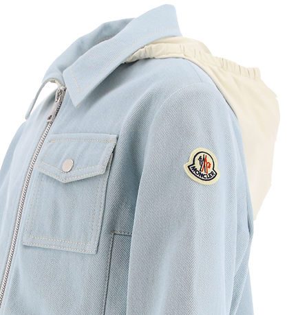 Moncler Spijkerjas met Muts - Esme - Royal Moncler Spijkerjas met Muts - Esme - Royal