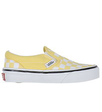 Vans Shoes - Classic Slip-On - Yellow/White Check Vans Shoes - Classic Slip-On - Yellow/White Check