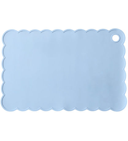 Jack o Juno Placemat - Silicone - Poppy - Pale Blue