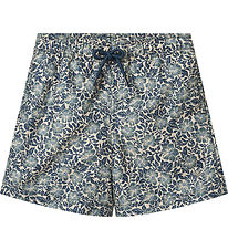 Wheat Swim Shorts - Hansi - Blue Hawaii Flowers Wheat Swim Shorts - Hansi - Blue Hawaii Flowers