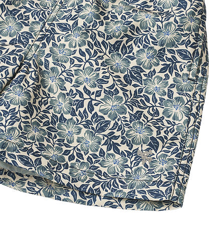 Wheat Swim Shorts - Hansi - Blue Hawaii Flowers