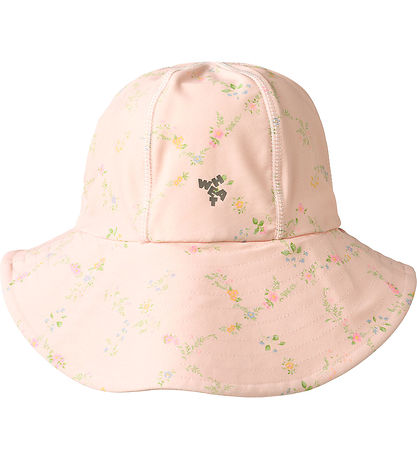 Wheat Swim Hat - UV40+ - Bora - Powder Checked Flowers