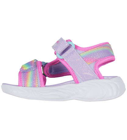 Skechers Sandaler m. Lys - Dreamy Enhjørninger - Lavender Multi