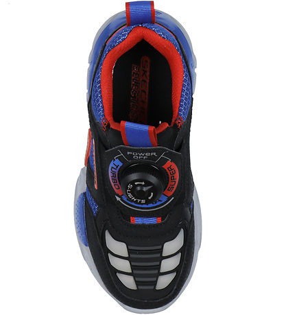 Skechers Skór M. Ljós - Selectrons - Svart/Rautt/Blátt