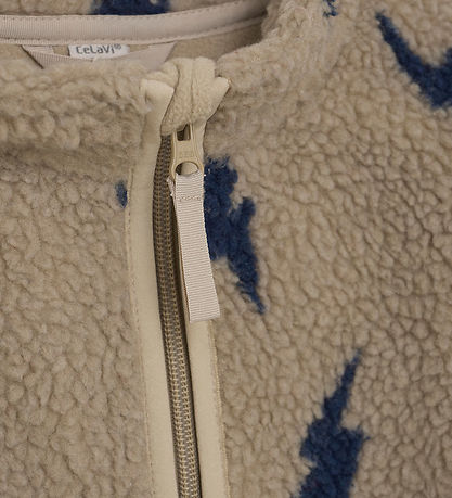 CeLaVi Fleece Jacket - Teddy - Oceania w. Lightning