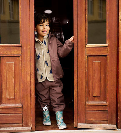 CeLaVi Fleece Jacket - Teddy - Oceania w. Lightning