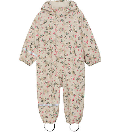 CeLaVi Rainsuit - PU - Perfectly Pale w. Print