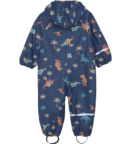 CeLaVi Rainsuit - PU - Oceania w. Dino print
