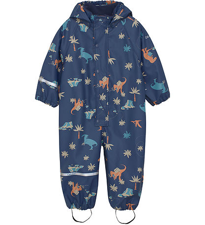 CeLaVi Rainsuit - PU - Oceania w. Dino print