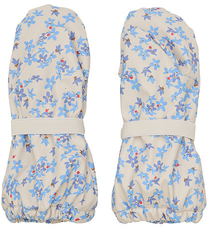 CeLaVi Fäustlinge - PU - Blue Bell m. Print