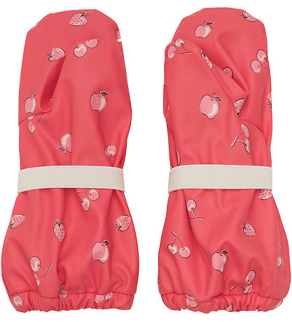 CeLaVi Mittens - PU - Cayenne w. Fruits CeLaVi Mittens - PU - Cayenne w. Fruits