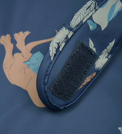 CeLaVi Bib w. Food Catcher - PU - Oceania