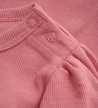 CeLaVi Bodysuit l/s - Rib - Powder Pink CeLaVi Bodysuit l/s - Rib - Powder Pink