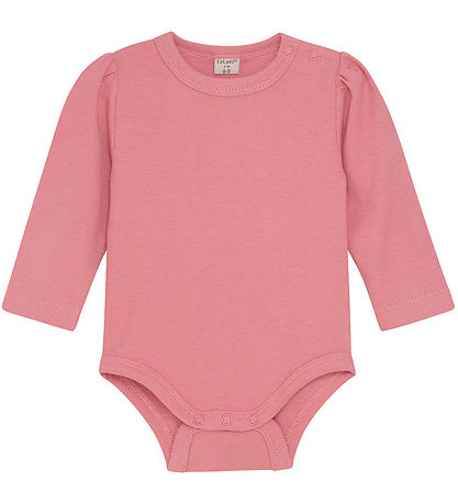 CeLaVi Bodysuit l/s - Rib - Powder Pink CeLaVi Bodysuit l/s - Rib - Powder Pink