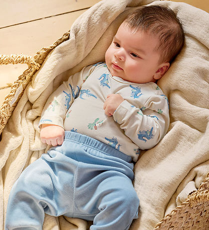 CeLaVi Bodysuit l/s - Dusty Blue