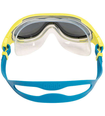 Arena Swim Goggles - The One Junior - Silver/Soft Green/Blue Cos