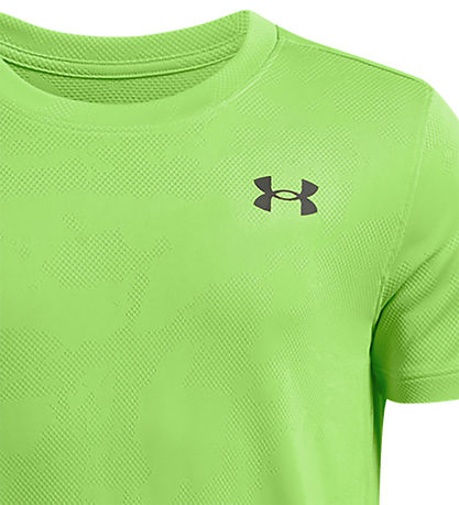 Under Armour T-shirt - Tech Wait - Cyber Green Under Armour T-shirt - Tech Wait - Cyber Green