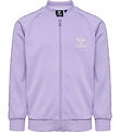 Hummel Cardigan - hmlNoma Zip - Lavender w. Logo Hummel Cardigan - hmlNoma Zip - Lavender w. Logo