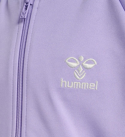 Hummel Cardigan - hmlNoma Zip - Lavender w. Logo