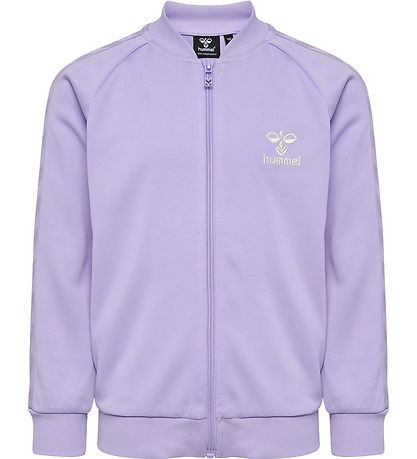 Hummel Cardigan - hmlNoma Zip - Lavender w. Logo