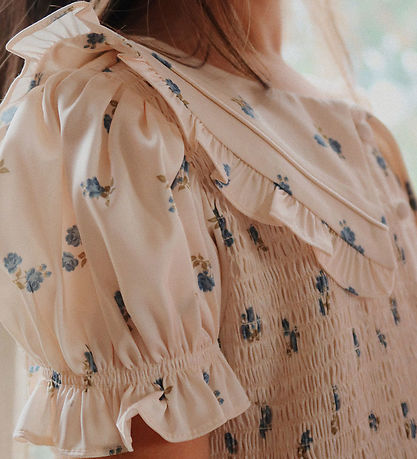 Konges Sløjd Dress - Celebration Sheeny - Rose Bleu