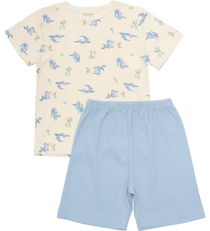 CeLaVi Pyjama Set - 2 Parts - Dusty Blue
