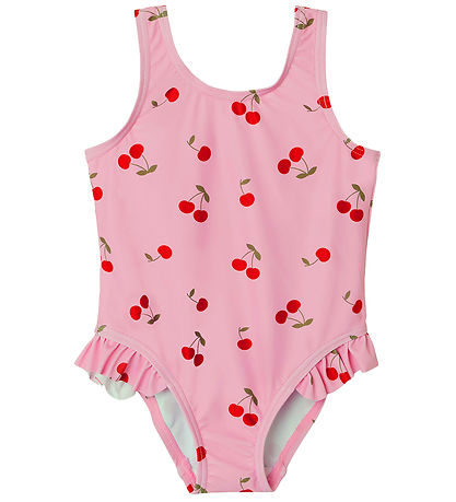 Maillot de Bain Name It - NmfZanne - AOP - Rose Glaçage