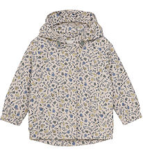Minymo Rain Jacket - PE - Timber Wolf w. Print Minymo Rain Jacket - PE - Timber Wolf w. Print