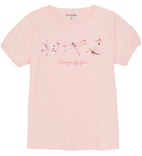 Minymo T-shirt - Rose Quartz w. Print Minymo T-shirt - Rose Quartz w. Print
