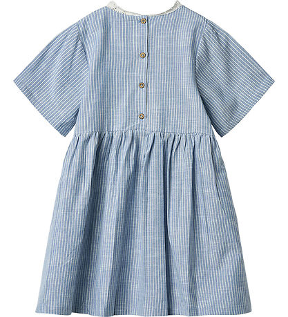 Wheat Dress - Elma - Blue Stripe