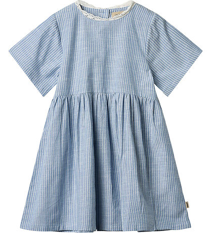Wheat Dress - Elma - Blue Stripe