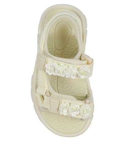 Bisgaard X Trine Kjær Sandals - Franca - Daisy Off White