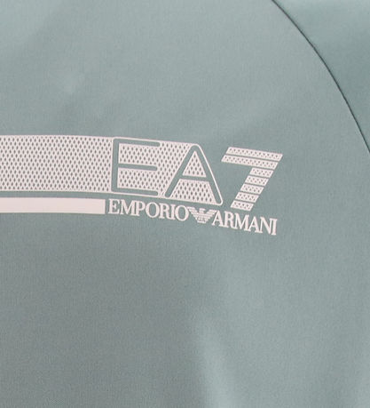 T-Shirt EA7 - Treillis av. Blanc