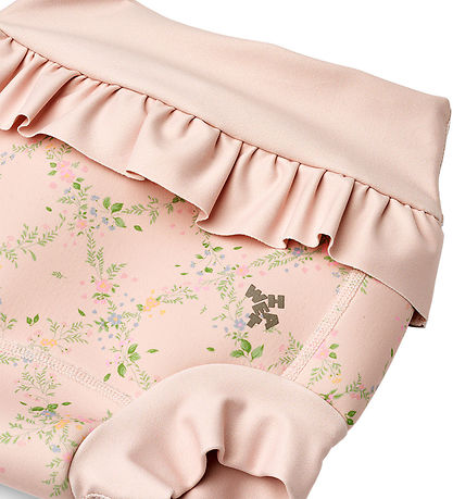 Wheat Swim Diaper - UV40+ - Powder Checked Flowers
