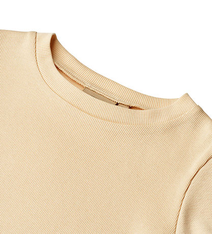 Wheat T-shirt - Rib - Irene - Macadamia Wheat T-shirt - Rib - Irene - Macadamia