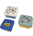 Petit Jour Paris Lunchbox Set - 3 pcs - 11.5 x 5.5 cm - Boats Petit Jour Paris Lunchbox Set - 3 pcs - 11.5 x 5.5 cm - Boats