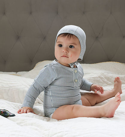 Cam Cam Baby Hat - Classic+ Stripes Blue