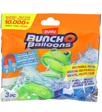 Bunch O Balloons Water Toys - Reusable Water Balloons - 3 pcs