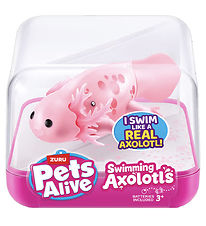 Pets Alive Bath Toy - Swimming Axolotl - Pink