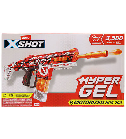 X-Shot Gel Blaster - Motorized - Large Blaster - 3500 Gel Ball