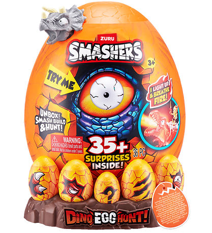 Smashers Toys - Dino Egg Hunt - 35+ Surprises