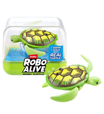 Robo Alive Bath Toy - Robot Turtle - Green