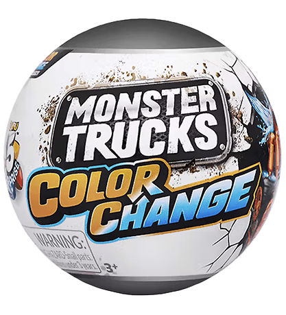 5 Surprise Bal m. Verrassing - Monster Trucks - Kleurverandering 5 Surprise Bal m. Verrassing - Monster Trucks - Kleurverandering