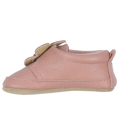 Melton Soft Sole Leather Shoes - Daisy - Ash Rose