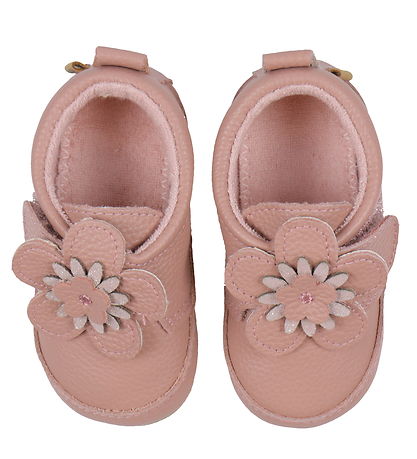Melton Soft Sole Leather Shoes - Daisy - Ash Rose
